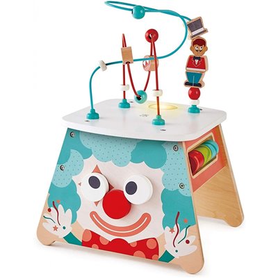 Hape Learning Ξύλινος Κύβος Δραστηριοτήτων Light-Up Circus 