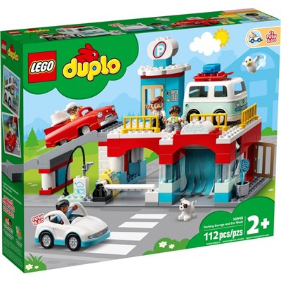 LEGO Duplo Parking Garage And Car Wash 