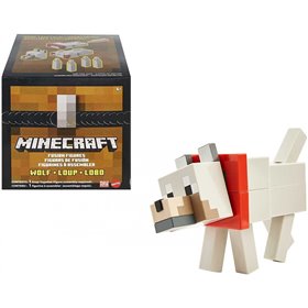 Mattel Minecraft Fusion Figures Wolf  Mattel Minecraft Fusion Figures Wolf