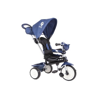 QPlay Comfort Ποδηλατάκι Με Τιμόνι Βόλτας Μπλε 