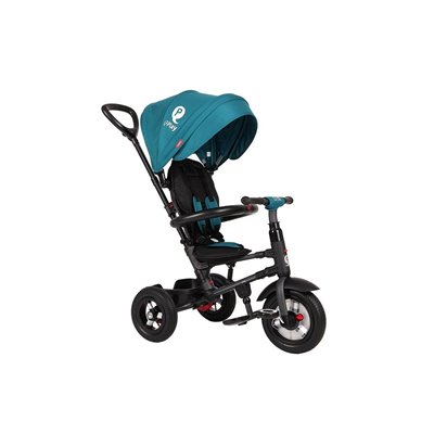 QPlay Rito Air Wheels Ποδηλατάκι Με Τιμόνι Βόλτας Πετρόλ 