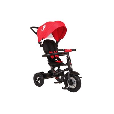 QPlay Rito Air Wheels Ποδηλατάκι Με Τιμόνι Βόλτας Κόκκινο 