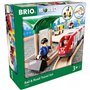 Brio World Σιδηροδρομικός Σταθμός Με Οχήματα 