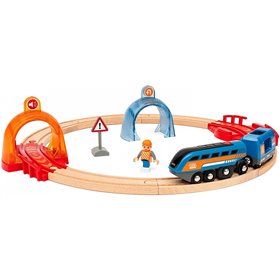 Brio World Smart Tech - Σετ Επιβατικό Τρένο Με Τούνελ  Brio World Smart Tech - Σετ Επιβατικό Τρένο Με Τούνελ