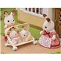 Epoch Sylvanian Families: Triplets Καροτσάκι Τριδύμων 