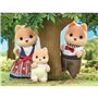 Epoch Sylvanian Families: Caramel Dog Family 