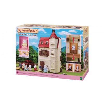 Epoch Sylvanian Families: Πύργος Με Κόκκινα Κεραμίδια 