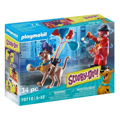 Playmobil Scooby Doo Περιπέτεια Με Τον Ghost Clown 