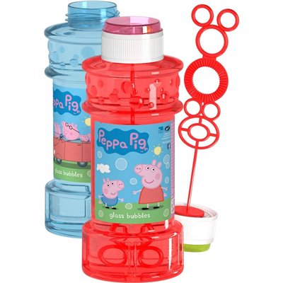 Dulcop Σαπουνόφουσκες Glass Peppa Pig Bubbles 300Ml 