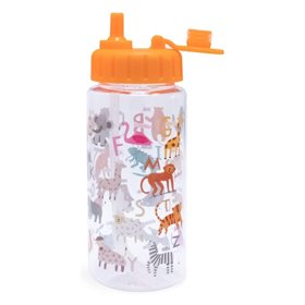 iDrink Tritan Παγούρι 400Ml Ζωάκια Αλφάβητο  iDrink Tritan Παγούρι 400Ml Ζωάκια Αλφάβητο