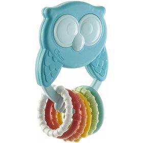 Chicco Owly Rattle Κουδουνίστρα Κουκουβάγια Σειρά Eco+ 