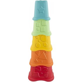 Chicco 2 In 1 Πυραμίδα Με Κυπελλάκια Σειρά Eco +  Chicco 2 In 1 Πυραμίδα Με Κυπελλάκια Σειρά Eco +