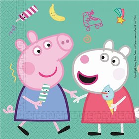 PROCOS Χαρτοπετσέτες Peppa Pig Messy Play Entertainment One Μεσαία 2Φυλλη  PROCOS Χαρτοπετσέτες Peppa Pig Messy Play Entertainment One Μεσαία 2Φυλλη