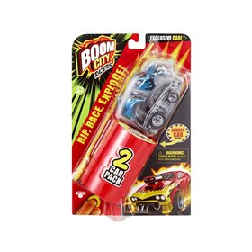 GIOCHI PREZIOSI Boom City Racers Series 1 Δύο Οχήματα Και Εκτοξευτής - 4 Σχέδια  GIOCHI PREZIOSI Boom City Racers Series 1 Δύο Οχήματα Και Εκτοξευτής - 4 Σχέδια