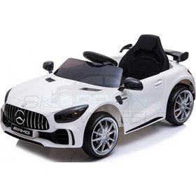 Skorpion Wheels Παιδικό Αυτοκίνητο Mercedes GTR Original 12V Λευκό 
