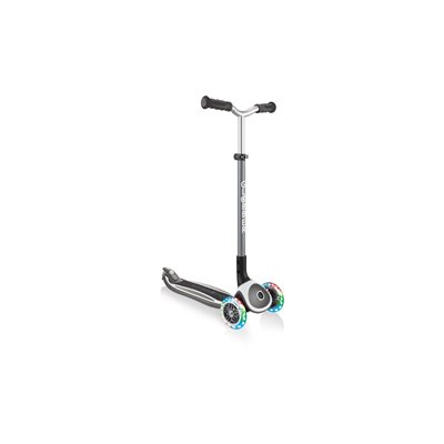 Globber Scooter Elite Master Lights White - Grey 