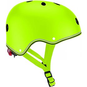 Globber Κράνος Junior Primo Lights Lime Green Unisex-Youth, XS-S(48-53Cm) 