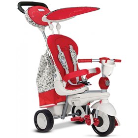 smartrike Τρίκυκλο Dazzle Red White 5 In 1 - Κόκκινο / Άσπρο  smartrike Τρίκυκλο Dazzle Red White 5 In 1 - Κόκκινο / Άσπρο