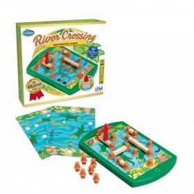 ThinkFun Παιχνίδι Λογικής River Crossing  ThinkFun Παιχνίδι Λογικής River Crossing