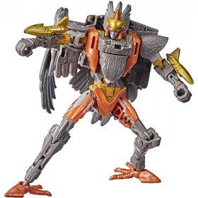Hasbro Transformers Toys Generations War For Cybertron: Kingdom Deluxe Wfc-K14 Airazor 5.5-Inch  Hasbro Transformers Toys Generations War For Cybertron: Kingdom Deluxe Wfc-K14 Airazor 5.5-Inch