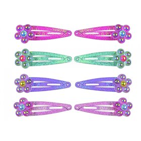 Gama Brands Σετ Τσιμπιδάκια Λουλούδια - 4 Χρώματα 