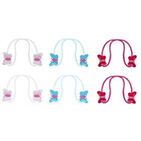 Gama Brands Σετ 2 Τεμ Κοκαλάκια Πεταλούδας 3 Χρώματα 