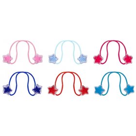 Gama Brands Σετ 2 Τεμ. Κοκαλάκια Αστεράκια - 6 Χρώματα 