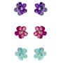 Gama Brands Σετ Μινι Κλιπ Λουλούδια - 3 Χρώματα 
