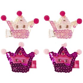 Gama Brands Σετ Κλιπ Μαλλιών 2 Κορώνες - 2 Χρώματα 