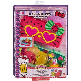 Mattel Hello Kitty And Friends Mini Beach Pencil Κασετίνα Και Σετ Παιχνιδιού 