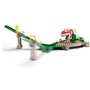 Mattel Hot Wheels Mario Kart Piranha Plane Slide Πίστες Επίπεδων 1:64 Die-Cast-Cast Yoshi Και B-Dasher Vehicle 