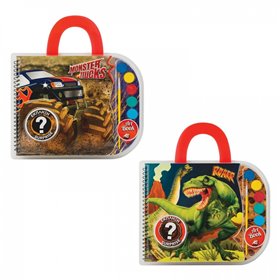 As company Book Σετ Ζωγραφικής Dinosaurs Και Monster Trucks Για 3+ Χρονών  As company Book Σετ Ζωγραφικής Dinosaurs Και Monster Trucks Για 3+ Χρονών