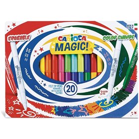 CARIOCA Stereo Magic Pen Laser Μαρκαδόροι 18 + 2 Τεμάχια  CARIOCA Stereo Magic Pen Laser Μαρκαδόροι 18 + 2 Τεμάχια