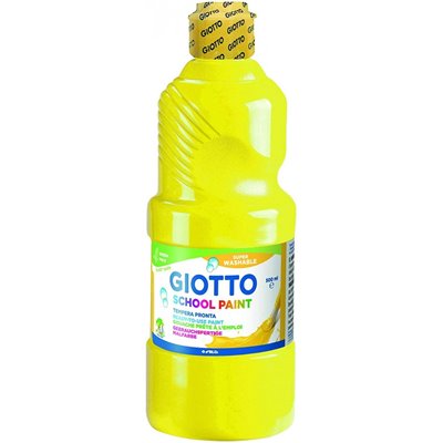 Giotto Τέμπερα 500Ml Χρώμα Κίτρινο 