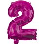 PROCOS Balloon Decorata Hot Pink Foil 96 Cm Νο 2 Ροζ 