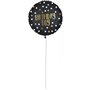 PROCOS Μπαλόνι Decorata Foil Black - Gold Birthday Boy 46Εκ. 1Τμχ 