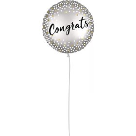 PROCOS Μπαλόνι Decorata Foil Congrats Metallic Spors 46Εκ. 1Τμχ  PROCOS Μπαλόνι Decorata Foil Congrats Metallic Spors 46Εκ. 1Τμχ