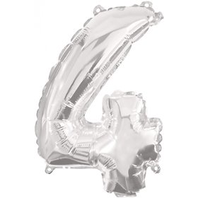 PROCOS Μπαλόνι Decorata Silver Foil 96Εκ. Νο 4 Ασημί  PROCOS Μπαλόνι Decorata Silver Foil 96Εκ. Νο 4 Ασημί