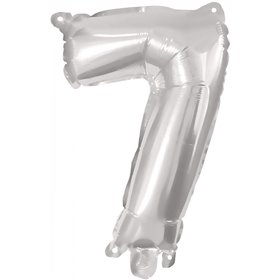 PROCOS Μπαλόνι Decorata Silver Foil 96Εκ. Νο 7 Ασημί  PROCOS Μπαλόνι Decorata Silver Foil 96Εκ. Νο 7 Ασημί