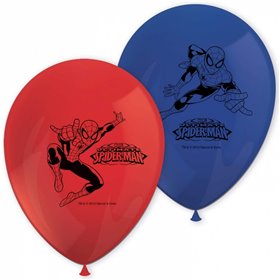 PROCOS Μπαλόνια Marvel Ultimate Spiderman 28 Εκ. 8Τμχ  PROCOS Μπαλόνια Marvel Ultimate Spiderman 28 Εκ. 8Τμχ
