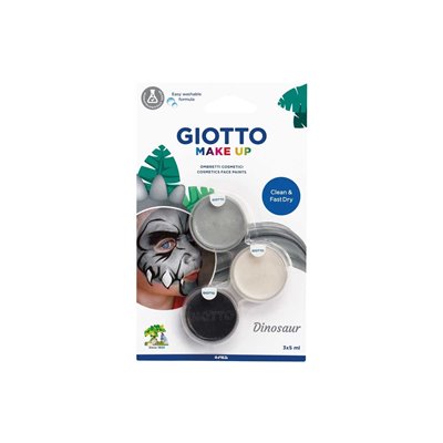 Giotto Make Up 3 Face Paints Δεινόσαυρος 