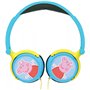 Lexibook Ακουστικά Peppa Pig Stereo Wired Foldable Headphone With Kids Safe Volume 