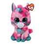 ty Beanie Boos Gumball Χνουδωτό Μονόκερος Ροζ Και Γαλάζιος 23Εκ 