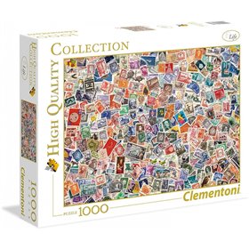 Clementoni Παζλ Quality Collection Γραμματόσημα 1000 Τμχ 