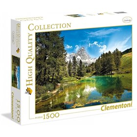 Clementoni Παζλ Quality Collection Γαλάζια Λίμνη 1500 Τμχ 
