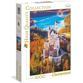 Clementoni High Quality Παζλ Neuschwanstein, 1000 Κομμάτια  Clementoni High Quality Παζλ Neuschwanstein, 1000 Κομμάτια