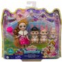 Mattel Enchantimals Royals Brystal Bunny Κούκλα Και Οικογένεια Λαγουδάκια 