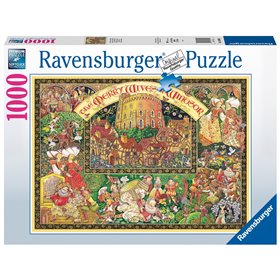 Ravensburger Παζλ 1000 Τεμ. Οι Eύθυμες Kυράδες Του Ουίνζορ 