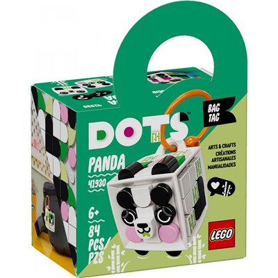 LEGO Bag Tag Panda 