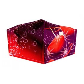 OEM Adults Mask Christmas (100% Βαμβάκι Εσωτερικά - 100% Pol Εξωτερικά)  OEM Adults Mask Christmas (100% Βαμβάκι Εσωτερικά - 100% Pol Εξωτερικά)